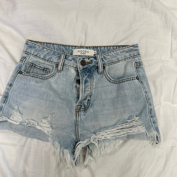 Hidden Los Angeles Jean Shorts - Picture 1 of 4
